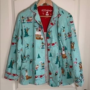 Christmas PJ Top
